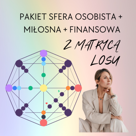 PAKIET SFERA OSOBISTA+MIŁOŚĆ+FINANSOWO-ZAWODOWA